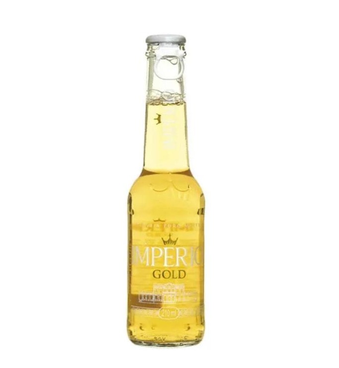 Cerveja Império Gold Long Neck 210ml