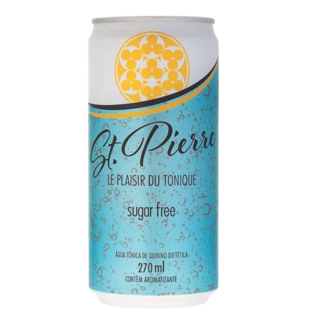 St. Pierre Sugar Free Lata 270 Ml