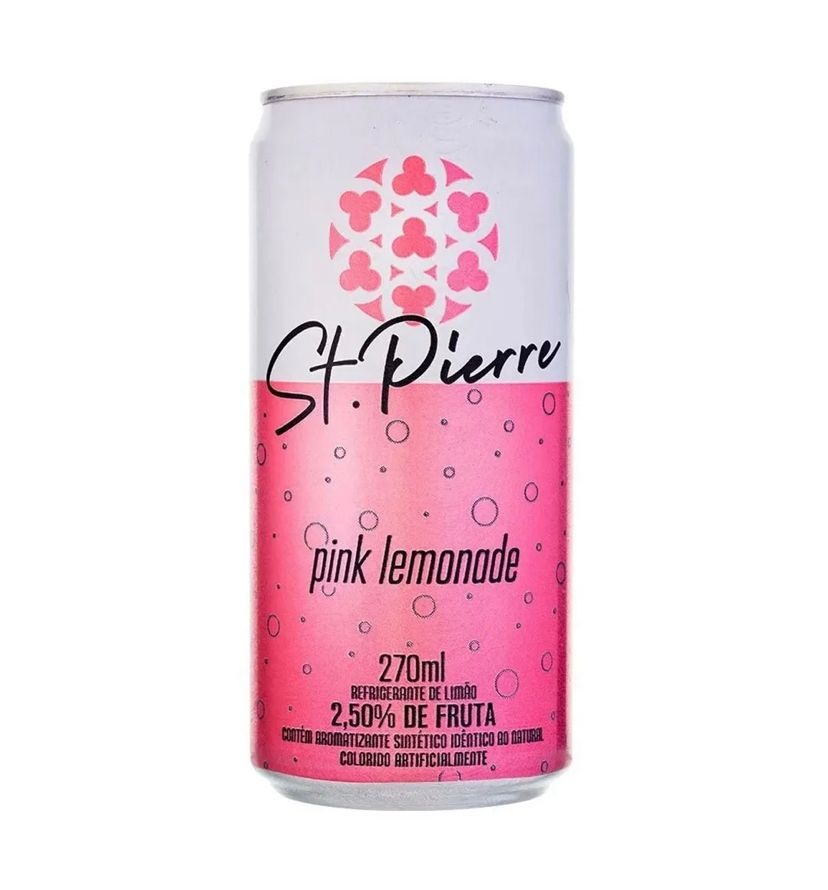 St. Pierre Refrigerante Pink Lemonade  - 270 ml